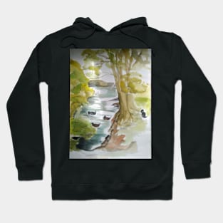 Duck pond Hoodie